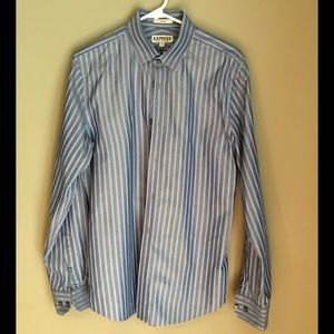 Express Mens Button Down Shirt