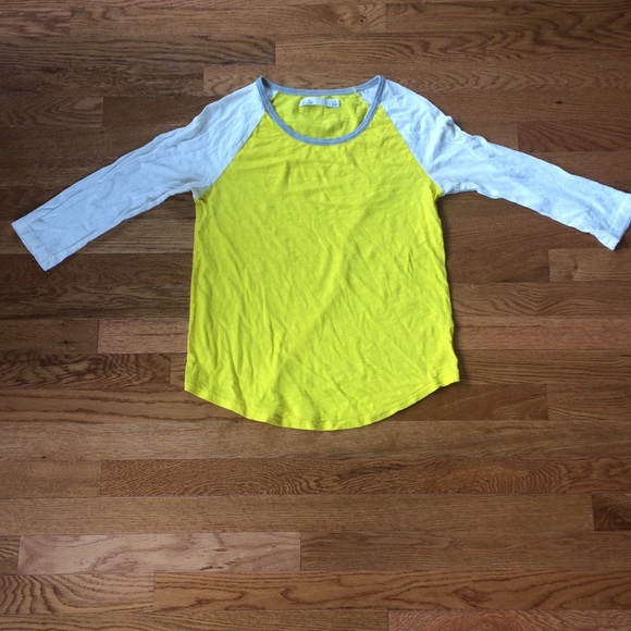 Yellow Baseball T-Shirt