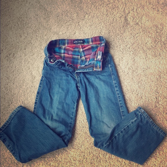 Mini Boden Lined Jean with adjusted waistband