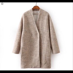 Zara Never a Worn oversized Coat