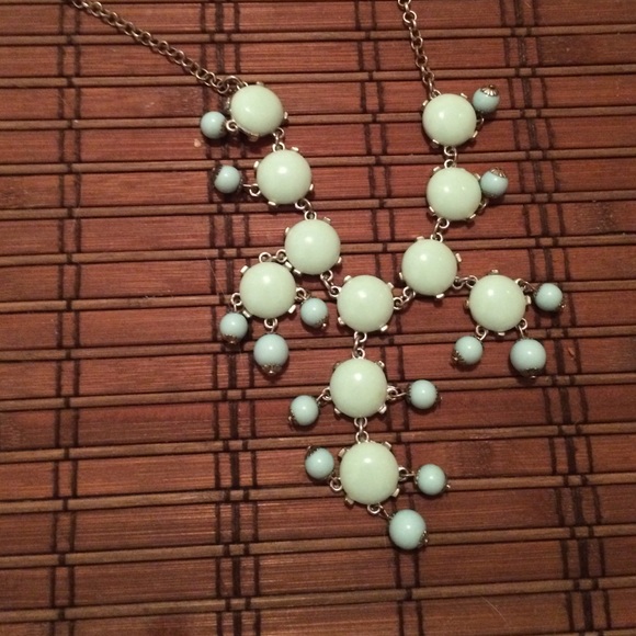 aqua necklace