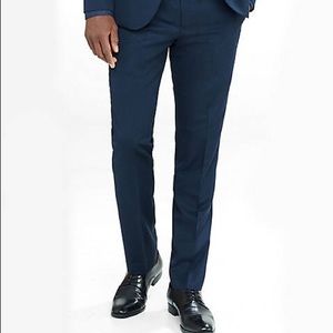 Express Innovator suit pant Navy 33x34