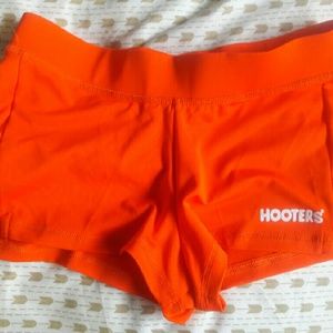 Hooters authentic orange shorts!