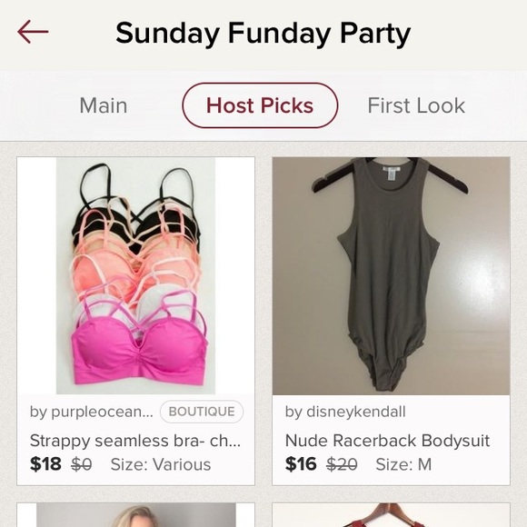 Strappy seamless bra- choose your colors! NWT! - Picture 3 of 8