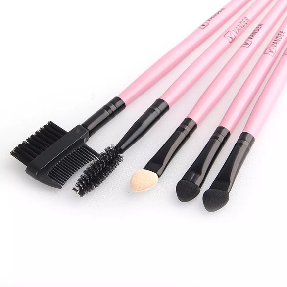 Vander 32pc Profesional Pink Makeup Brushes - Picture 3 of 4