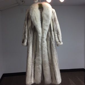 Fox and Mink fur coat