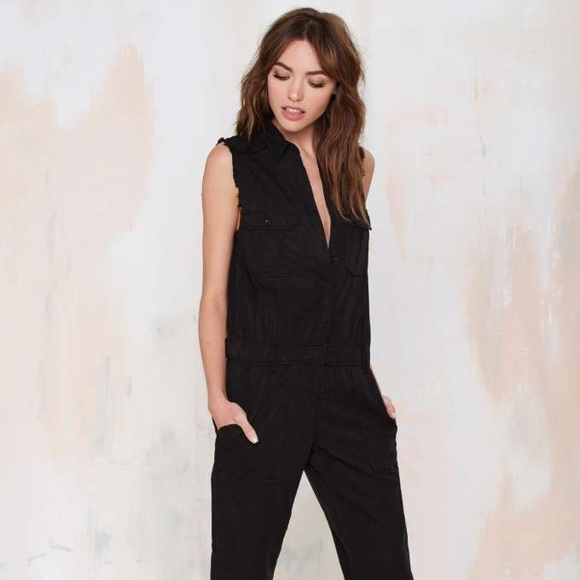 Etienne Marcel Cut Loose Utility Jumpsuit