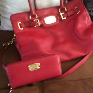 MUST GO BY 10/29 -MK EW Hamilton Tote/& Wallet