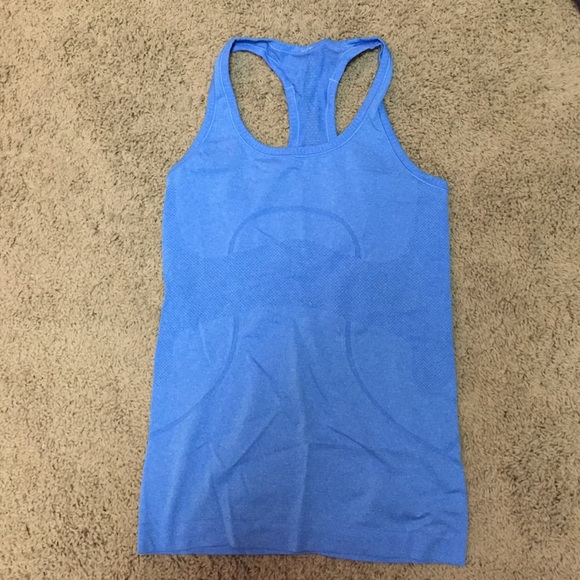 Lululemon swifty tank- blue