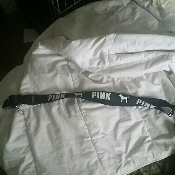 1 VS pink lanyard