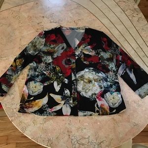Alice + Olivia Floral Blouse