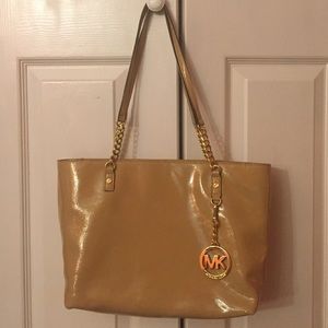Tan Michael Kors bag!