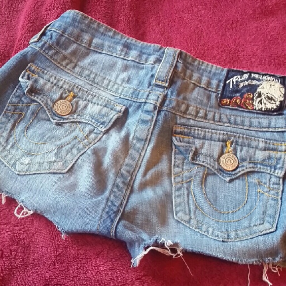 True religon short shorts