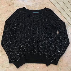 Alice + Olivia Embellished Crewneck Sweater