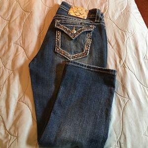 Miss me cropped Capri