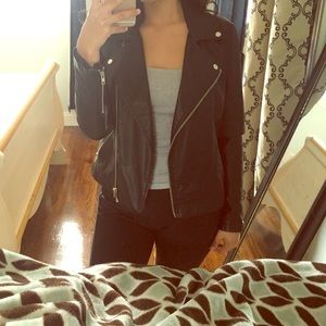 Black leather Jacket