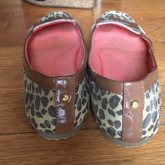 Sperry Canvas Leopard Print Sperry Penny Loafer - image 4