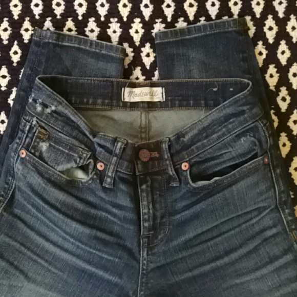 Like new Madewell skinny skinny jeans 24
