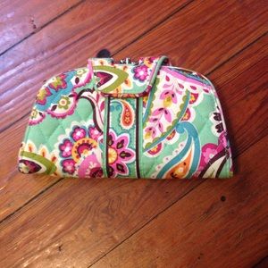 Gently Used Vera Bradley Kiss and Snap Wallet