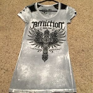 Women's affliction tee