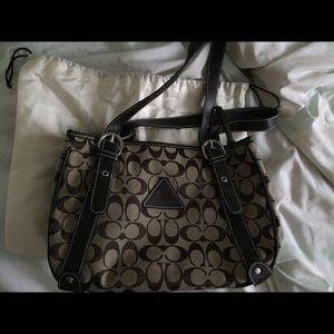 BROWN COACH Shoulder bag/purse