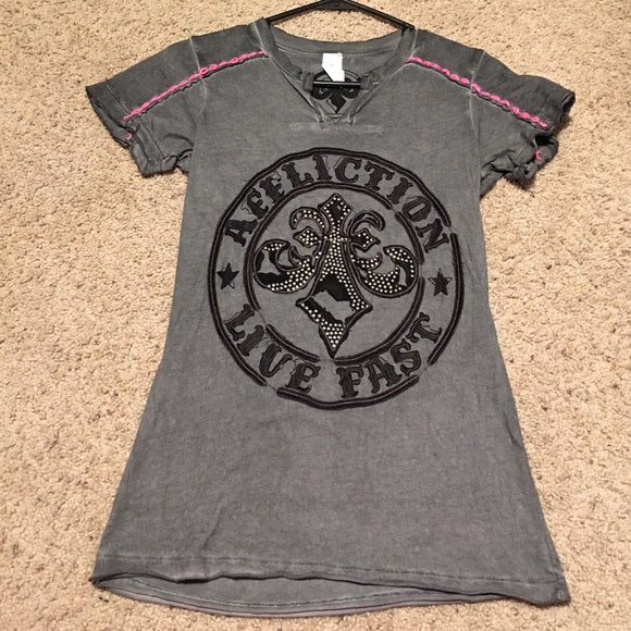 Women's affliction tee