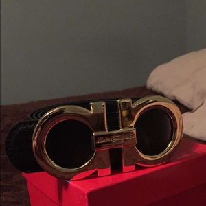 Big Buckle Men's Ferragamo Belt