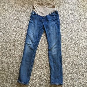 7 for all mankind maternity skinny jeans