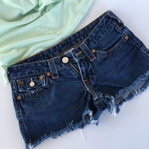 True Religion jean shorts size 26