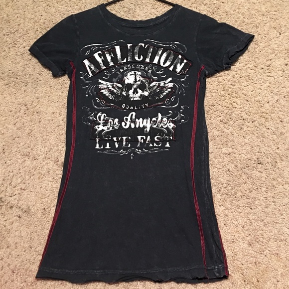 Women's affliction tee