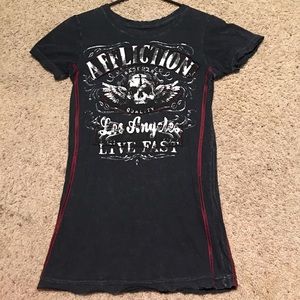 Women's affliction tee