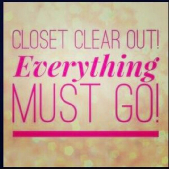 Everything must go!!!