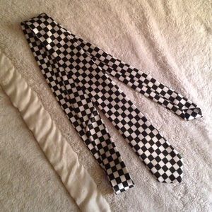 Checkerboard tie