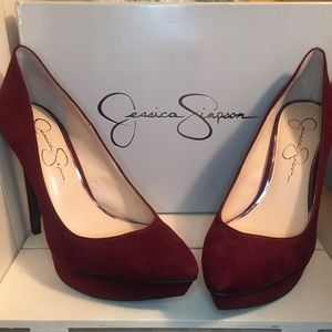 Jessica Simpson Venisse Platform Pump Size 8