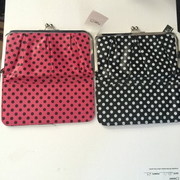 NWT polka dot wallets Rue21 - Picture 3 of 4