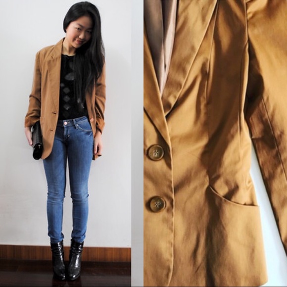 Jackets & Blazers - Camel Blazer