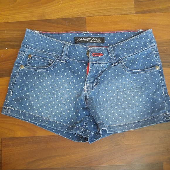 Polka dot shorts