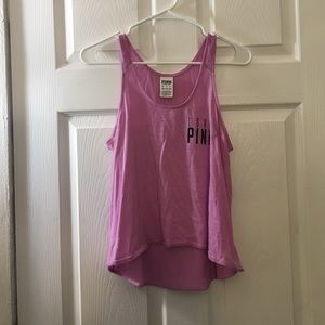 Xs VS PINK pink tank top