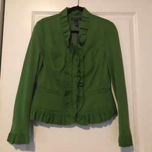 INC Green Blazer Jacket