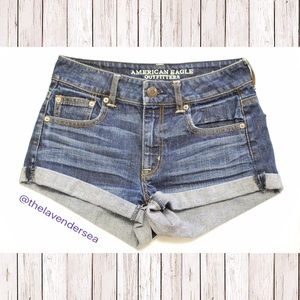 American Eagle High Rise Shorties 2
