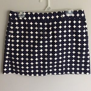 Navy and white J Crew mini!