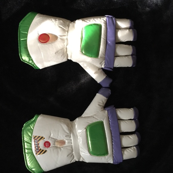 Buzz Lightyear Adult Gloves For Halloween Costume