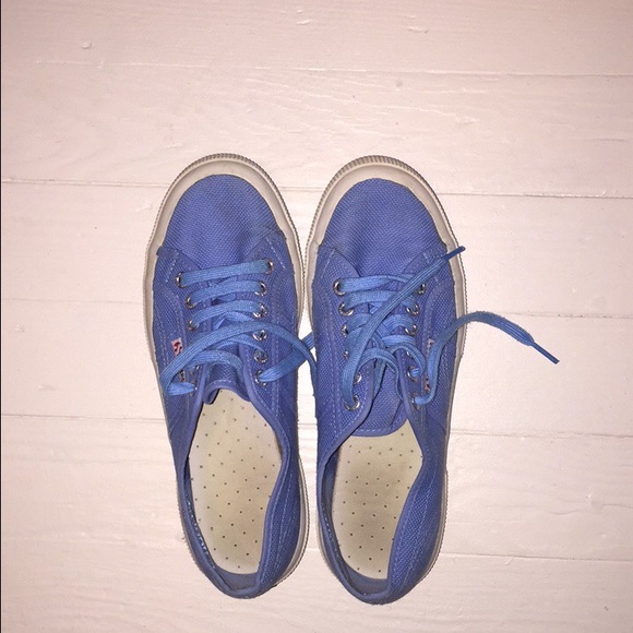 Blue Superga
