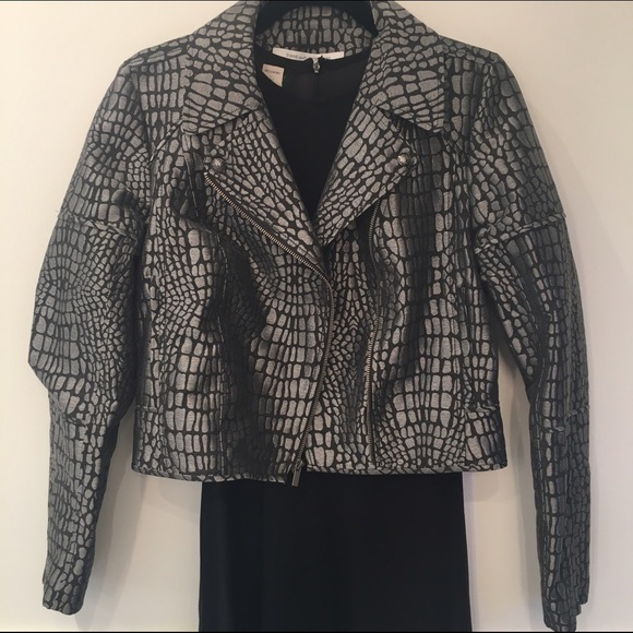Diane von Furstenberg Jackets & Coats - NWOT DVF Cropped Moto Jacket Diane von Furstenberg Jackets & Coats - NWOT DVF Cropped Moto Jacket