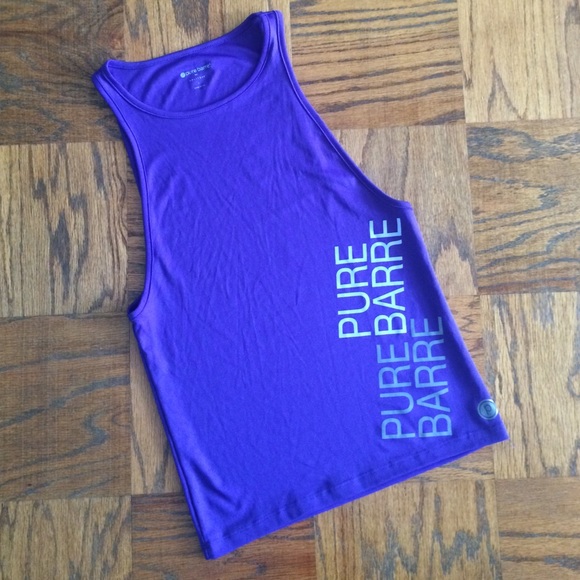 Pure Barre Splits 59 Purple Alize Tank