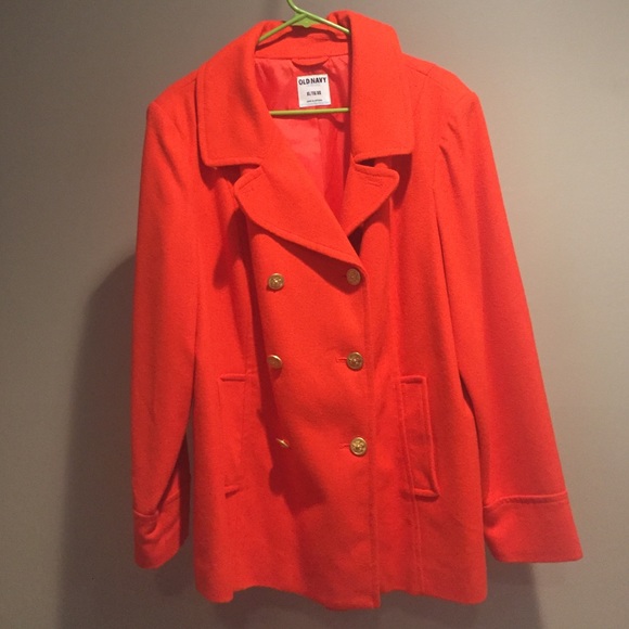 Orange 🍊 Peacoat: price reduced!