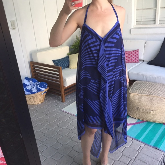 BCBG MAX AZARIA handkerchief dress