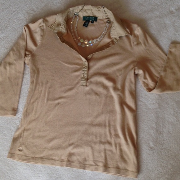 SOLD✨Ralph Lauren Nude Polo✨ - Picture 2 of 2