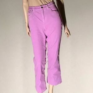 Lauren Jeans Co. orchid corduroy jeans -- size 4