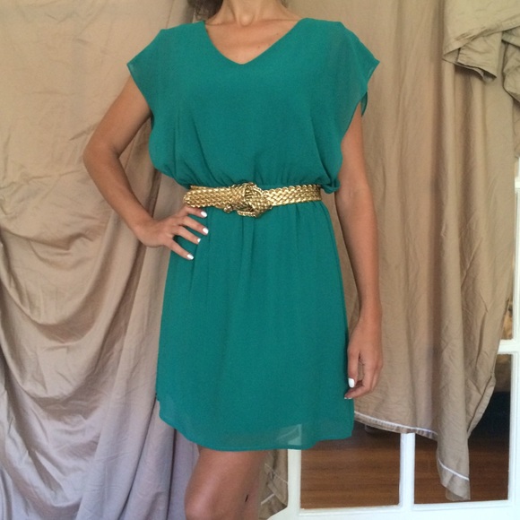 Cute and flirty soft green dress